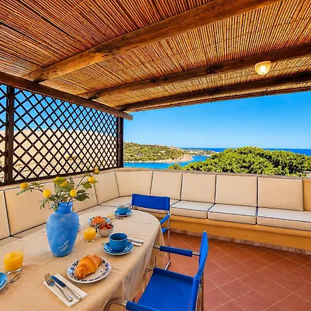 Three Bedroom Sea View In Cala Granu Shared Pool 200m From The 切尔沃港
